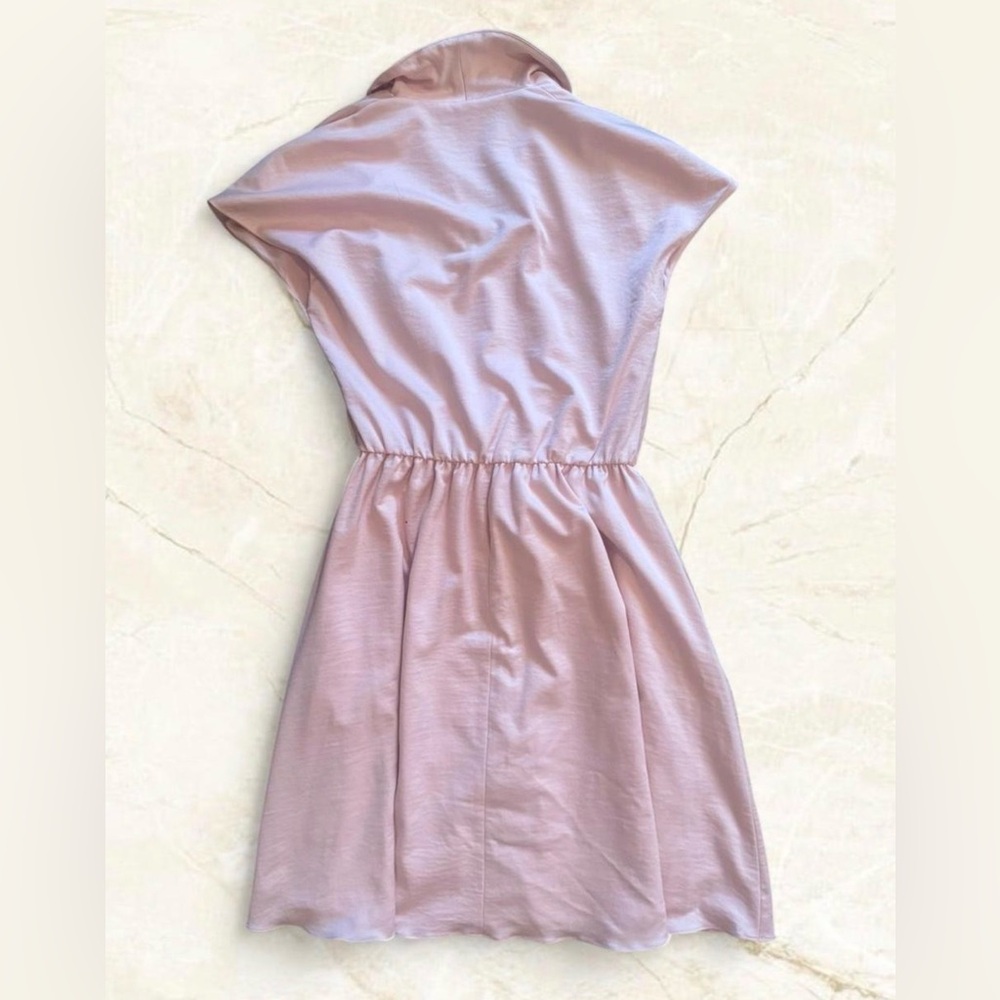 Gal Meets Glam Barbiecore Pink Spring Party Dress Size 4 - Picture 2 of 6